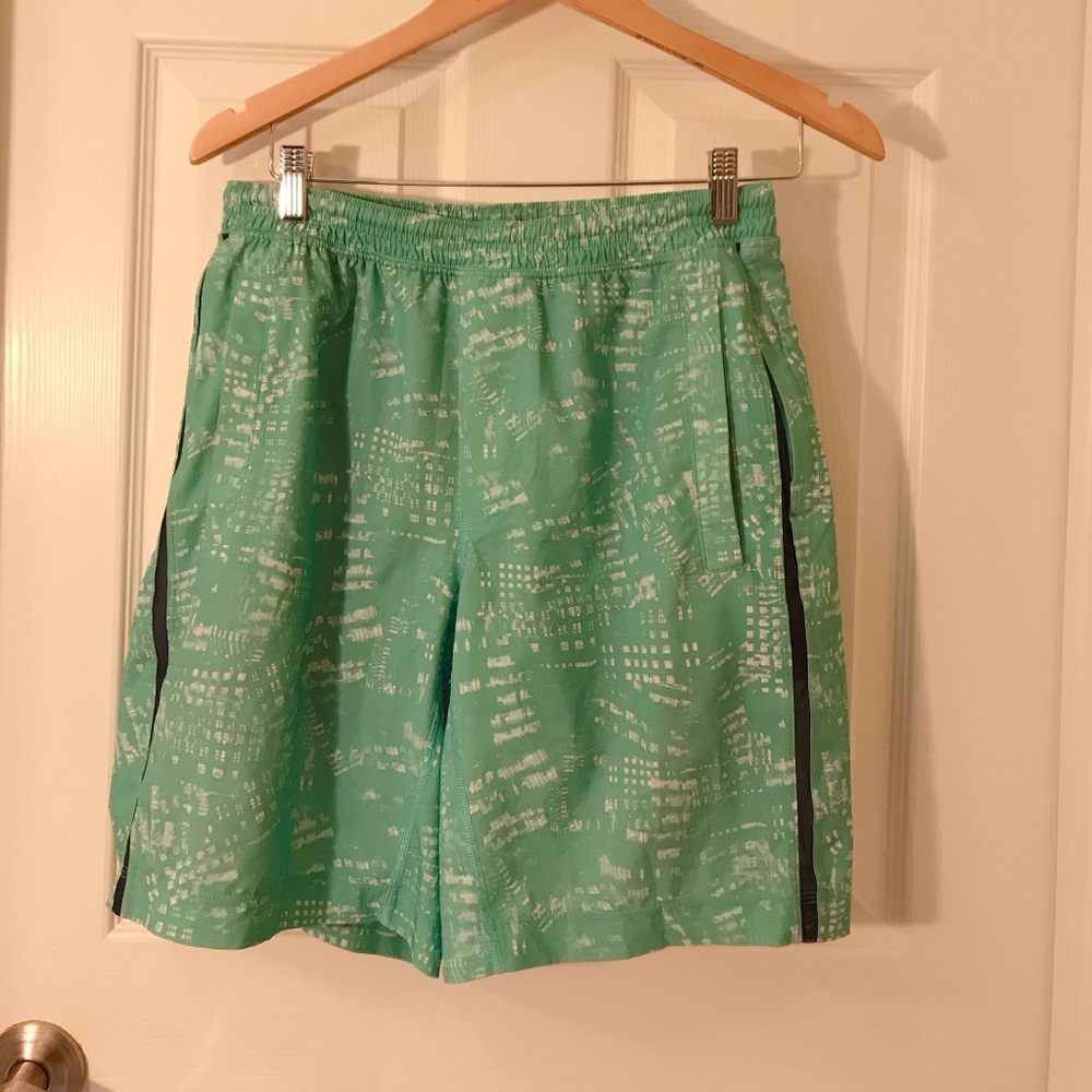 TEAL LULULEMON MEN JOGGING SHORTS SIZE M